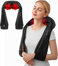 Neck Massager for Pain Relief Deep Tissue with Heat - Shiatsu Back and Shoulder Massage, Mothers Day Gifts for Mom Wife Women Her, Dad Men Him, Christmas, Fathers Day, Plug-in Use for Home Office Car