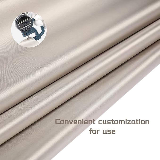 Faraday Fabric Faraday Cage Material, Copper Faraday Cloth DIY Protection for Home, WiFi, Bluetooth, GPS, and RF Signals 43 x 118 Inch (3.28 Yard)