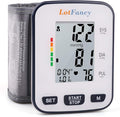 LotFancy Wrist Blood Pressure Monitor for Home Use, Automatic Blood Pressure Machine Adjustable Wrist Cuff 5.3”-8.5” Digital BP Machine with LCD Display, 120 Memory, 2 User, with Carrying Case