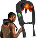 Cordless Neck Massager with Heat, FSA Eligible HSA Store, 4D Kneading Shoulder Massager for Pain Relief Deep Tissue, Electric Shiatsu Massage for Neck and Shoulder, Gifts for Mom Women