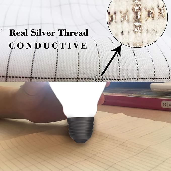 Grounding Sheets King Size Grounding Sheet with Grounding Wire 76 * 80 Inches Grounding Bed Sheets for Improve Sleeping (76x80Inch)