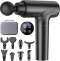 cotsoco Massage Gun, Muscle Massage Gun Deep Tissue Back Massager for Pain Relief, 20 Speeds Handheld Electric Massager Tool with Silent Brushless Motor, Suitable for Gym Office Home Travel