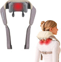 Snugger Neck and Shoulder Massager with Heat, Cordless Neck Massager for Pain Relief Deep Tissue, Shiatsu Neck Massager, Heated Neck and Shoulder Massager, Muscle Relaxation Therapy