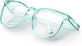 Stylish Safety Glasses, Clear Anti-Fog Anti-Scratch Protective Glasses For Men And Women