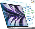 F FORITO 2-Pack Anti Blue Light Matte Screen Protector Compatible with MacBook Air 13.6/13 inch (2026-2022, M5, M4, M3, M2), Eye Protection Blue Light Blocking & Anti Glare Laptop Screen Protector