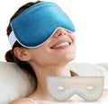 Hilph Microwave Heated Eye Mask for Dry Eyes with 3D Contoured - Zero-Pressure Design Moist Heat Therapy Warm Eey Compress to Relieve Stye, Fatigue, Migraine, Perfect for Sleeping & Meditation