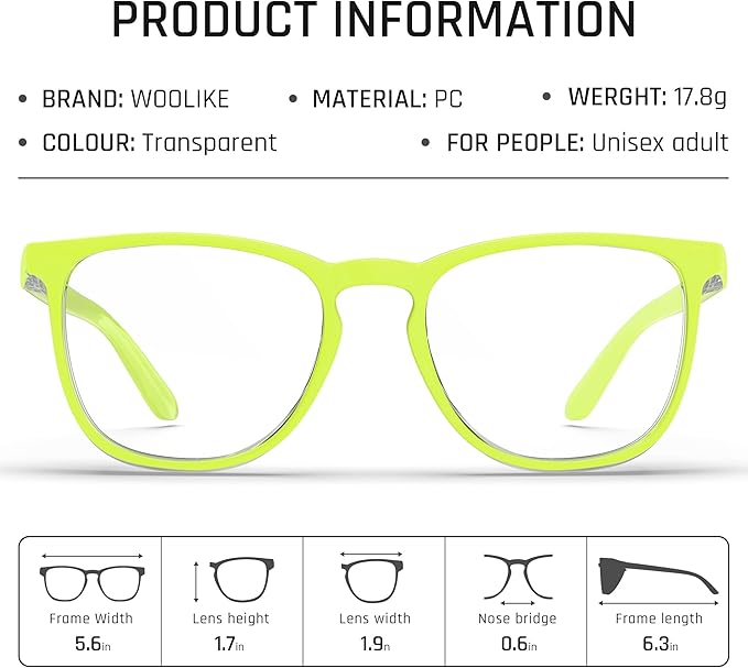 Stylish Safety Glasses, Clear Anti-Fog Anti-Scratch Protective Glasses For Men And Women