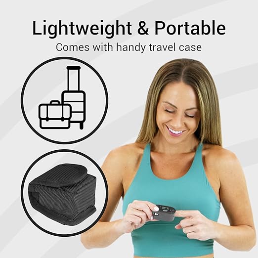 Vive Precision Pulse Oximeter - Oxygen Monitor Fingertip, Heart Rate Medical Grade Sensor LED Display - Accurate Finger Meter for Saturation SpO2, Lanyard & Batteries Included