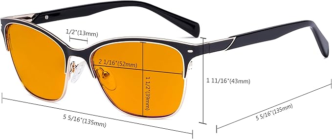 Eyekepper Ladies Blue Light Glasses - Digital Eyeglasses for Women Blocking Computer Screen UV Rays