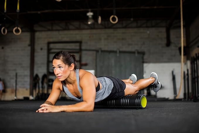 TRIGGERPOINT Performance Therapy Grid Patented Multi-Density Foam Massage Roller Exercise, Deep Tissue&Muscle Recovery Relieves Muscle Pain & Tightness, Improves Mobility & Circulation