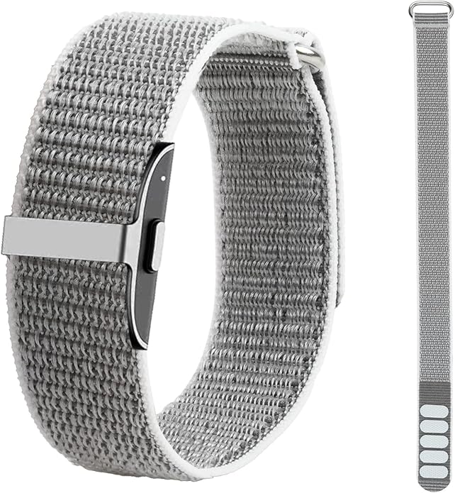 Nylon Loop Replacement Strap Compatible with Hume Health Band, Soft Breathable Adjustable Sport Wristband for Fitness Tracker, Women & Men