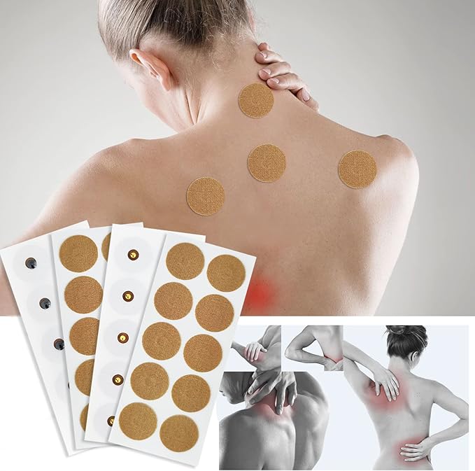 Magnetic Acupressure Patches, Spot Magnet Kit Contains 3000 Gauss 40 Magnets + 600 Gauss 40 Magnets