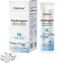Hydrogen Water Tablets 12 PPM – Molecular H₂ Tablets with Magnesium | h2 tab Lab Tested Antioxidant Support for Energy, Cellular Health, Recovery & Cognitive Function, 30 Count, Raspberry