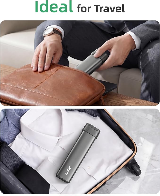 PULIV Metal Weekly Pill Organizer with Sturdy & Sleek Aluminum Alloy Case, Pill Case with Triple Protection Against Spilling, Compact Travel Pill Box 7 Day for Vitamins, Fish Oils, Supplements, Gray
