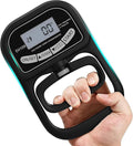 Hand Grip Strength Tester 396lbs/180kg – Digital Dynamometer with LED Display, Adjustable Handle, Forearm Trainer for Gym, Rehab & Athletes