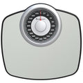 Adamson A25 Scales for Body Weight - Up to 400 LB - 5.3" Dial on 13.77" x 14.17" Platform - Anti-Skid Rubber Surface - High Precision Bathroom Scale Analog - Durable with 20-Year Assurance - Grey