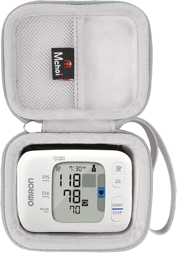 Mchoi Blood Pressure Monitors Case Fits for OMRON Gold/Omron 7 Series Blood Pressure Monitor, Case Only