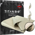 Mission Darkness TitanRF Faraday Fabric Kit 1 Yard // 44" W x 36" L Fabric + 36" L Tape Military Grade Conductive Nickel Copper Polyester Material Blocks RF Signals WiFi Cell Bluetooth RFID EMF