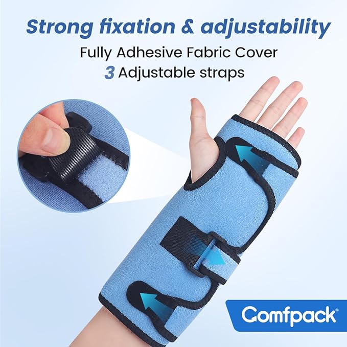 Wrist Ice Pack Wrap for Carpal Tunnel Relief, FSA Eligible, Gel Ice Pack for Injuries Reusable for Hand Pain Relief, Hot Cold Compression Wrist Brace for Surgery Recovery, Gift