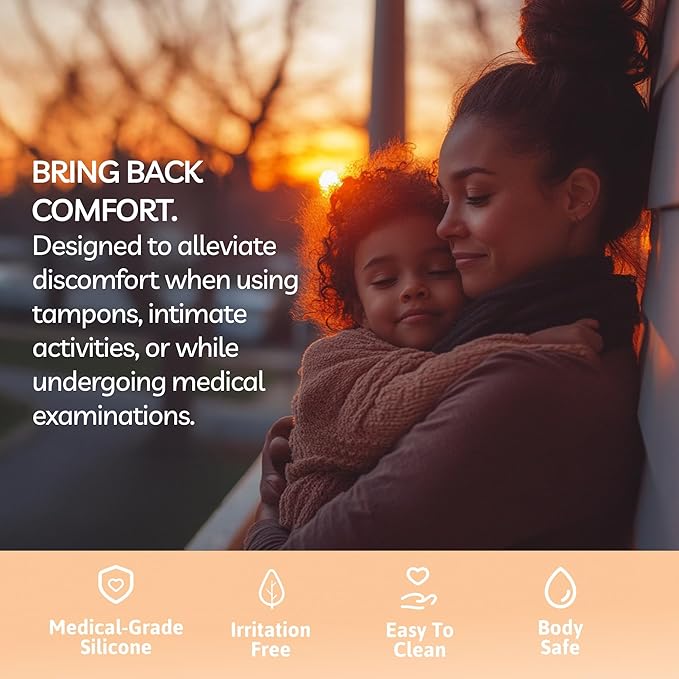 Bliss Comfort Silicone Pelvic Floor Trainer Kit – Soft & Flexible Design for Gentle Progression - 4 Piece Set-Small – Includes 1.3 Oz Bonus Bliss Glide ($10 Value)