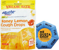Cough Drops Honey Lemon Equate160 Count Dietary Supplement Includes Pill Organizer