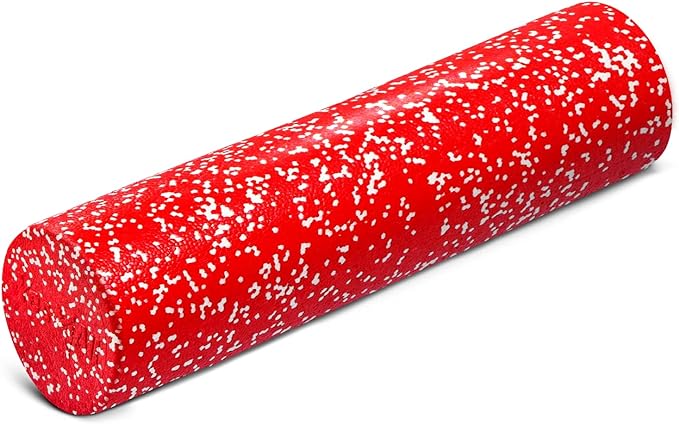 Yes4All High-Density EPP Round Back Roller Foam, Exercise Foam Roller for Yoga, Pilates & Stretching - 12, 18, 24, 36 inch