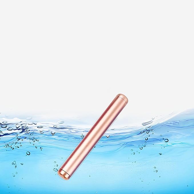 6 Pack Waterproof Aluminum Metal Tube Conetainer,4.3 inch Metal Storage Cases,Pocket-Sized for Purse Travel Outdoors