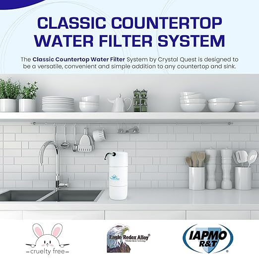 Classic Countertop Water Filter System, Smart Ultra (20,000 Gallons, White)