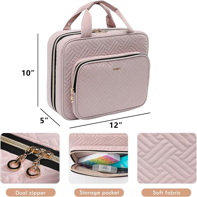 BAGSFY Medicine Bag for Traveling, Pill Bottle Organizer Storage, Large Medication Travel Case, Pills Box for Vitamin, First Aid Kit Bags Empty. (Comes with Weekly Pill Organizer)