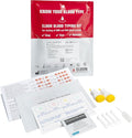 Eldoncard Blood Typing Kit, 1 Test Pack, Know Your Blood Type, Accurate Instant Home Testing, Determine A, O, B, RHS-D Negative & Positive Groups