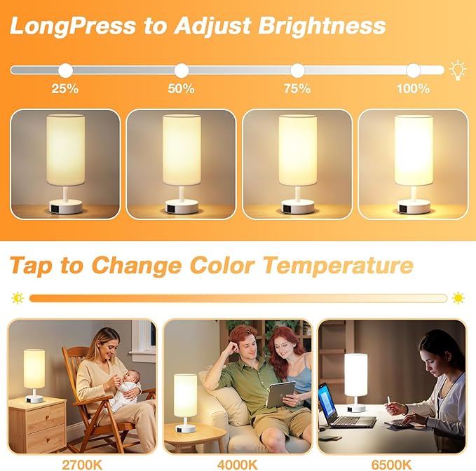 Dicoool Light Therapy Lamp 10000 Lux, Sun Lamp with Remote, 3 Color Temperature & Stepless Dimming, Happy Sunlight Lamp, Daylight Lamp for Home, Office, White Decoration Use As Lift Mood, Happy Life
