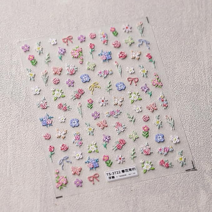 Small Cute Sticker 3D Relief Design Decals for iPhone 17 PRO / 17 PROMAX Cell Phone Camera Screen Lens,for NintendSwitch Game Handle Controllers，Scrapbooking Laptop Diary Planner Collage DIY (TS-3722)