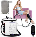 Cold Therapy Machine with Programmable Timer, Portable Ice Machine for Hip After Surgery, Hip Replacement Pad Recovery System, Extended Coverage Back/Full Knee
