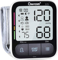 Berrcom Wrist Blood Pressure Monitor for Home Use, Automatic Digital BP Machine with Voice Broadcast, Large LCD Display, 2×120 Memory, Portable Case Included