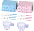 Easy@Home Ovulation & Pregnancy Test Strips Kit: 25 Ovulation Tests 10 Pregnancy Tests & 35 Large Urine Cups - Powered by Premom Ovulation APP | 25LH + 10HCG + 35 Urine Cups
