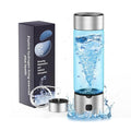Hydrogen Water Bottle Generator Portable Hydrogen Water Maker with SPE/PEM Technology, 460ml Rechargeable Ionizer Machine for Home, Office, Travel, Sports 3000PPB in 3 Mins
