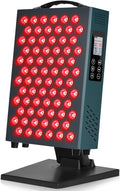 Lawind Red Light Therapy Panel for Face & Body, 660nm Red & 850nm Near Infrared Light Therapy, 72 High Power LEDs, 180mW/cm² High Irradiance LED Red Light Panel with Remote, Timer & Stand