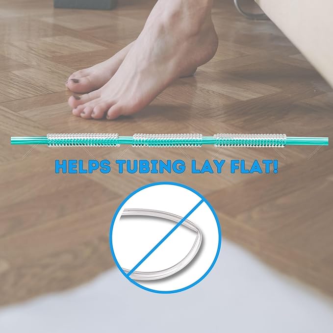 Oxygen Tubing Support Prevents Kinking, Tangles Fits Oxygen Cannula and Hose (3 Pack)