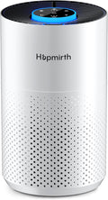 Upgraded Air Purifiers for Bedroom & Home with H14 True HEPA Filter, Covers Up to 1280ft², 360° Air Intake, Quiet Pet Air Purifier, Fragrance & Timer,Removes Smoke, Pet Dander & Pollen,White
