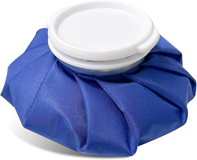 Ice Bags for Injuries [9 in], 3rd Gen Reusable Ice Packs, Hot & Cold Therapy Pain Relief, Ice Bag No-Leak & Waterproof, Traditional Ice Pack, Versatile & Durable, Blue (9 in)