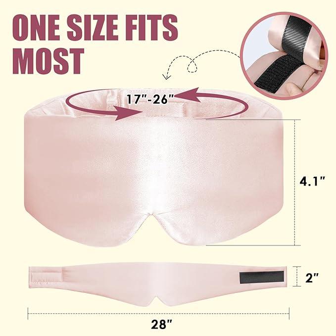 Heated Eye Mask for Dry Eyes and Sinus Pressure Relief, Ultra Soft Face Heating Pad for Tension Headache Relief Pink