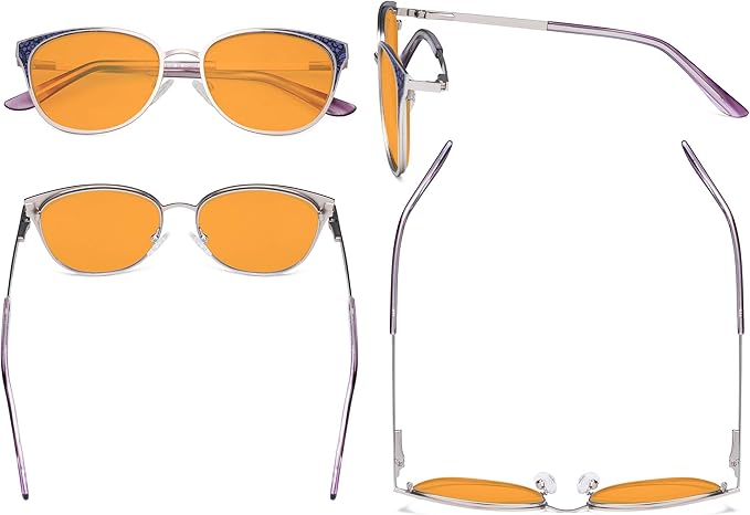 Eyekepper Oversize Butterfly Design Blue Light Glasses - Computer Screen Eyegalsses Women