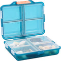 Travel Pill Organizer Small 8 Grid Compartments Pill Holder Box - Portable Medicine Container Case - Daily Weekly Medication Organizer