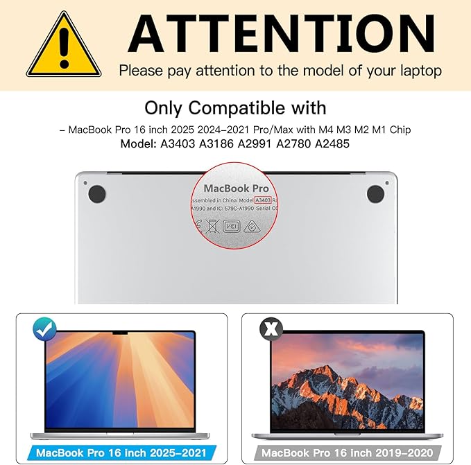 FILMEXT Macbook Pro 16 inch Screen Protector M5 M4 M3 M2 M1 2026-2021 Model A3403 A3186 A2991 A2780 A2485,Bubble Free Blue Light Screen Filter for Macbook Pro 16.2"-Eye Care/Anti-Glare-Matte