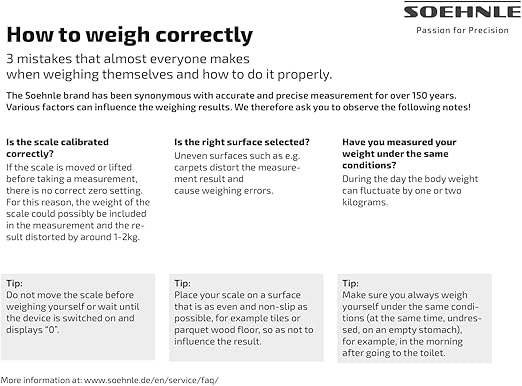 Soehnle Style Sense Compact 300, Compact Digital Weighing Scale, Bathroom Scale with Easy-to-Read LCD Display, Extra-Flat Body Weight Scale, Slate