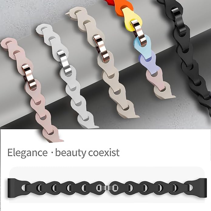 IDW13, IDW16, IDW17, IDW19, IDW20, IDW21, IDW23, IDW25, IDW26, IDW28 Band, Lamshaw 22mm Elastic Silicone Hollowed Out Replacement Straps Compatible for Faweio, TOOBUR, KEEPONFIT, WNH IDW13, IDW16, IDW17, IDW19, IDW20, IDW21, IDW23, IDW25, IDW26 Watch