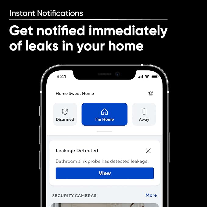 Wyze Leak Sensor Probe 2-Pack (Sense Hub required, Accessory to Wyze Home Monitoring System)