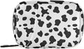 Daily Vitamin Medicine Organizer Cow Print Travel Pill Organizer Daily Medicine Container Twill Pill Case Bag