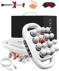 Deep Tissue Massager for Pain Relief, 16 Head Massage Gun Deep Tissue with 3 Modes & 30 Levels, 16 Heads Massager for Back, Shoulders, Legs, Body, Increase Intimacy(White-16Head)