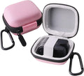 WERJIA Hard Storage Case for Fingertip Pulse Oximeter Blood Oxygen Fingertip Oximeter Case (Pink)
